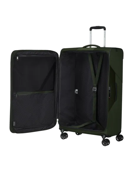 Trolley grande espandibile ultra leggero Samsonite Litebeam, verde