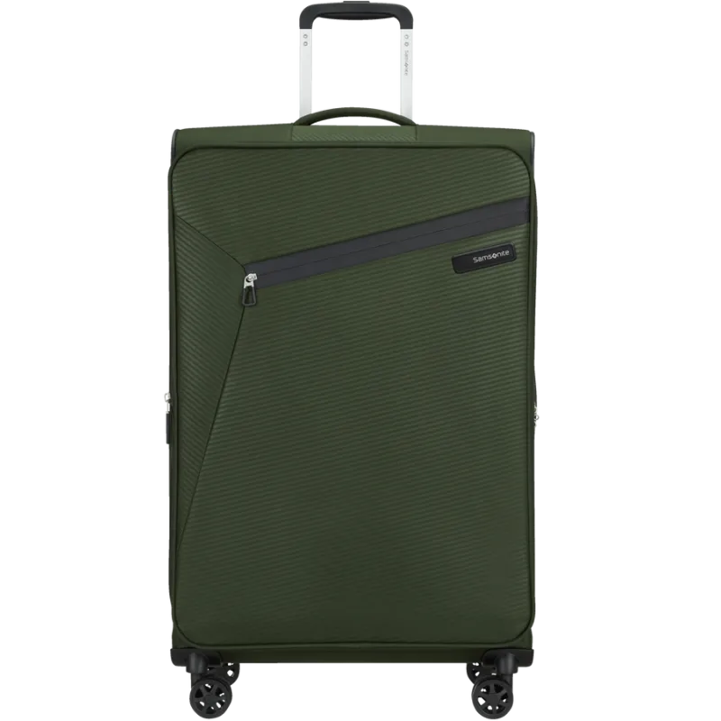 Samsonite Litebeam großer erweiterbarer Trolleykoffer, grün