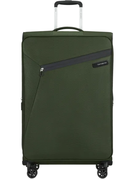 Samsonite Litebeam large expandable trolley, green