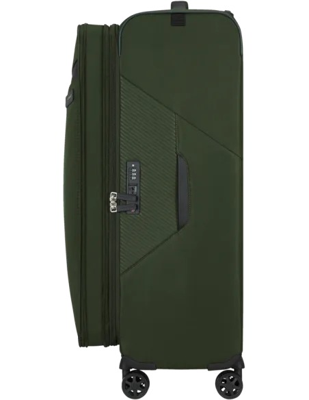 Trolley grande espandibile ultra leggero Samsonite Litebeam, verde