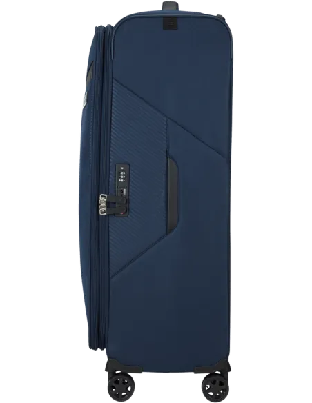 Samsonite Litebeam großer erweiterbarer Trolleykoffer, blau