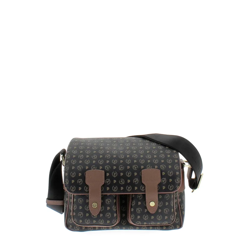 Borsa donna a tracolla con pattina Pollini heritage...