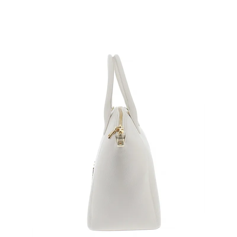 Borsa donna a mano Love Moschino, avorio 2