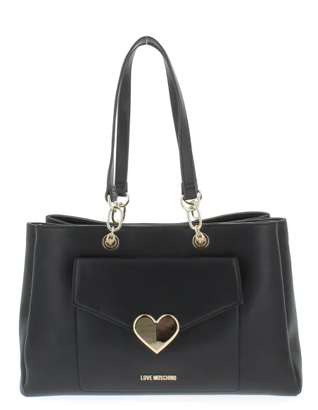 Borsa shopping Love Moschino, nera