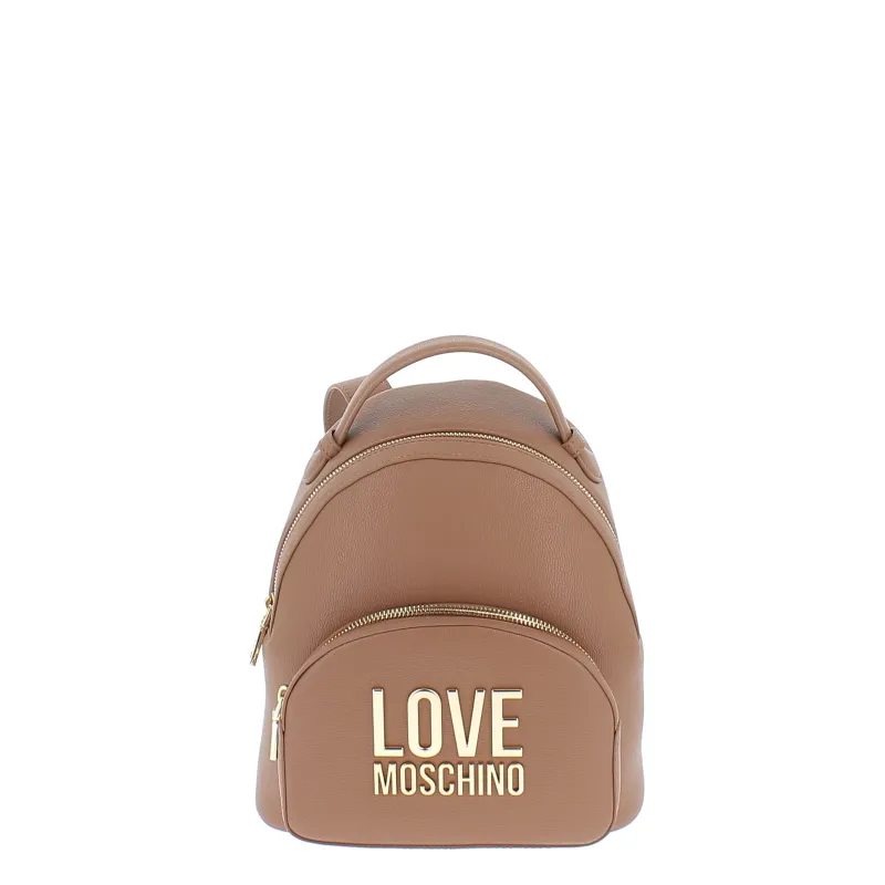 Zainetto donna Love Moschino con tasca frontale con zip,...