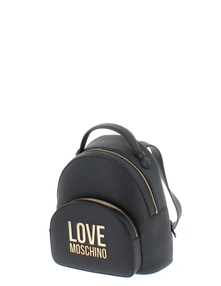 Love Moschino mittlerer Rucksack für Frauen, schwarz
