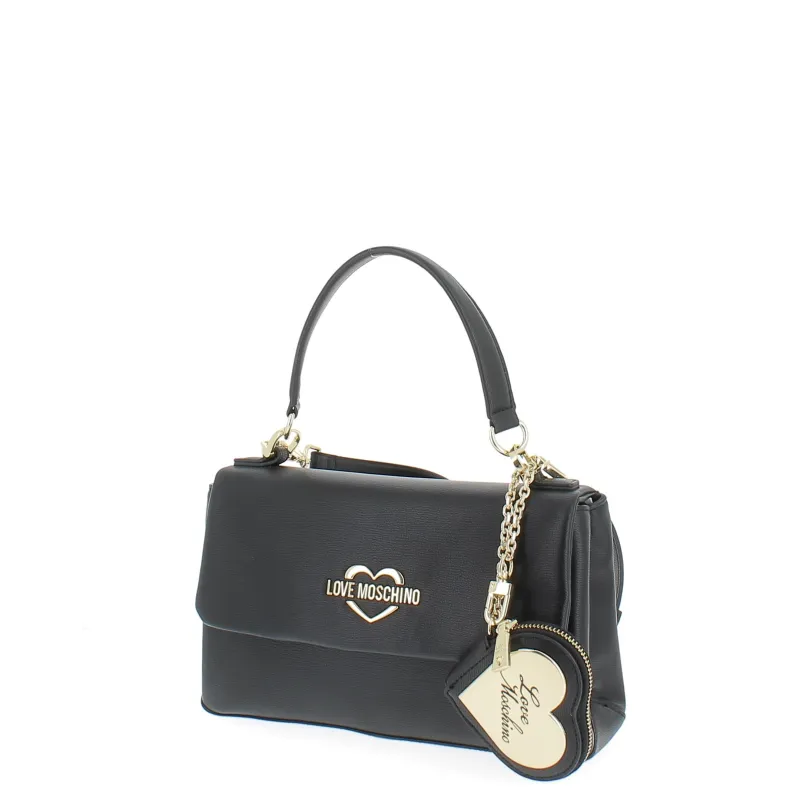 Love Moschino Medium sized women's handbag, black 2