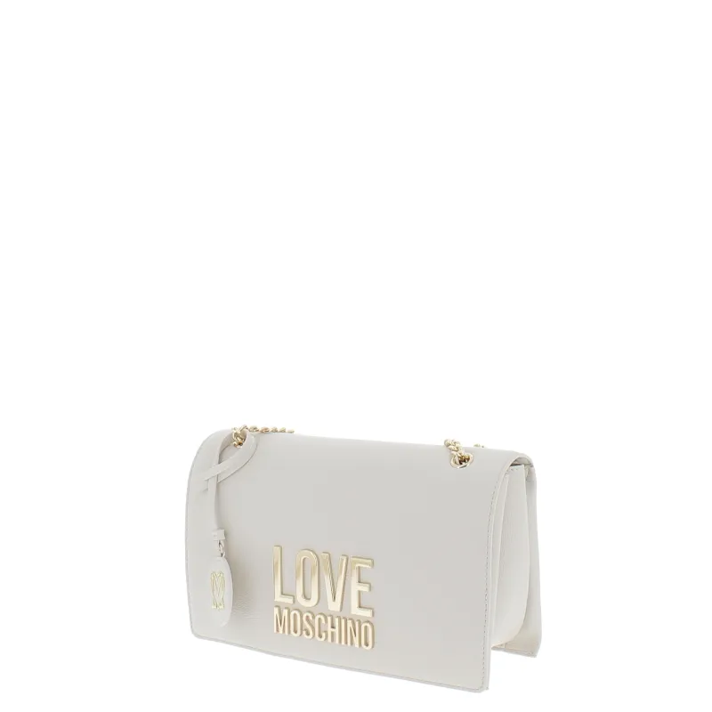 Love Moschino women's cross-body bag, ivory 2