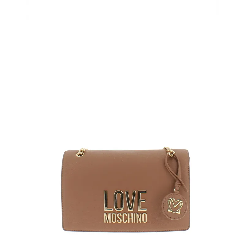 Love Moschino Damen Umhängetasche, braun