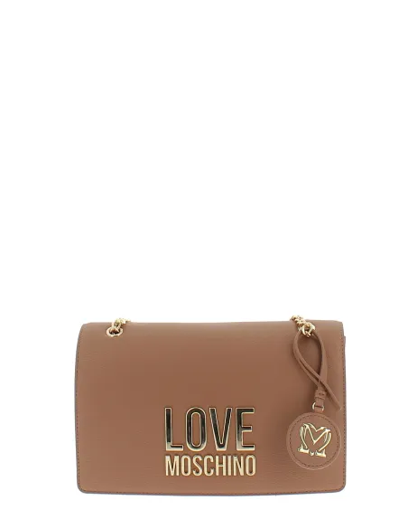 Love Moschino Damen Umhängetasche, braun