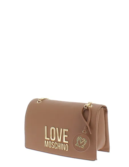 Love Moschino Damen Umhängetasche, braun