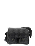 Borsa donna a tracolla con pattina Pollini heritage nera