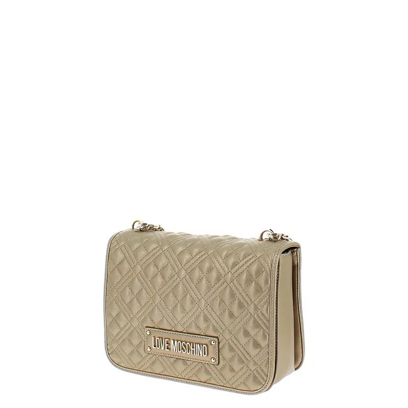 Love Moschino gesteppte Damentasche, gold 2