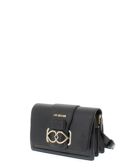 Borsa a tracolla Love Moschino, nera