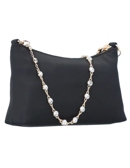 Love Moschino kleiner Tasche aus Stoff, schwarz