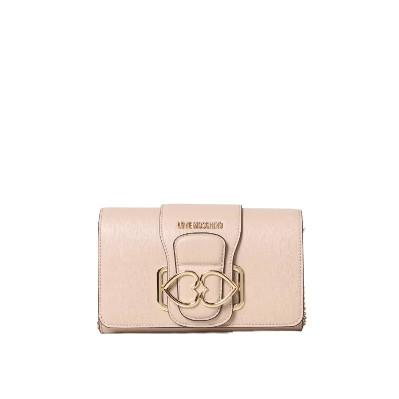 Borsa Love Moschino, nude