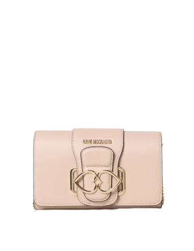 Borsa Love Moschino, nude