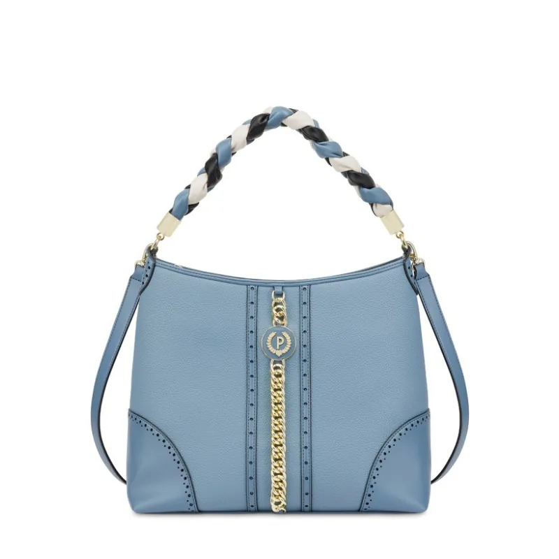 Pollini Schultertasche, sky blue