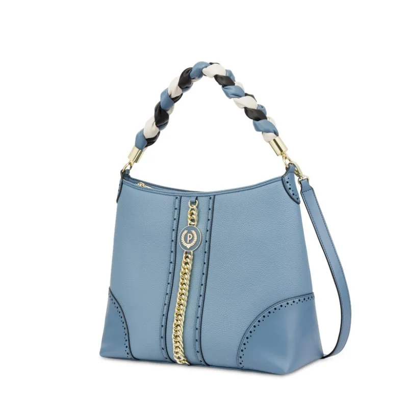 Pollini Schultertasche, sky blue 2