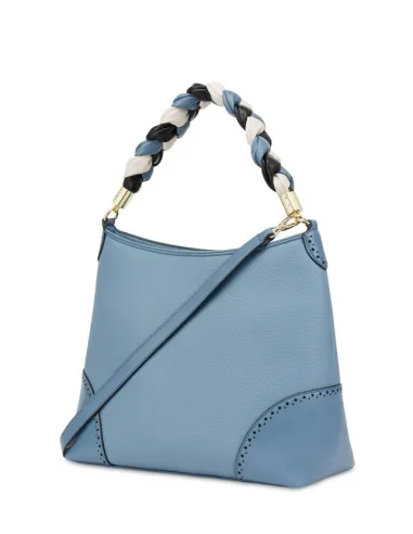 Pollini Schultertasche, sky blue
