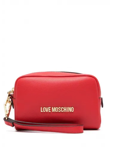 Love Moschino clutch bag with...