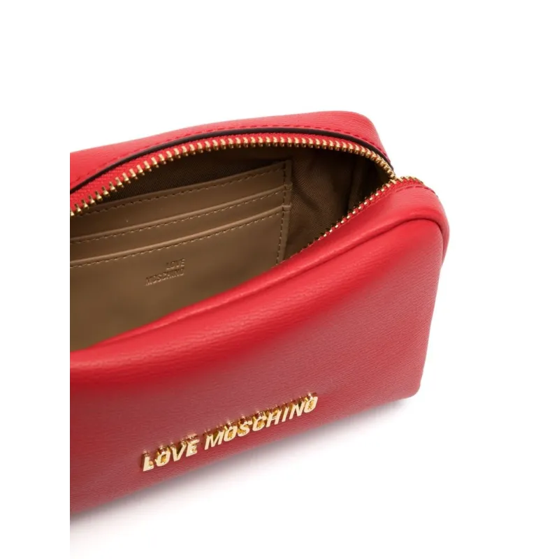 Love moschino on sale red clutch bag