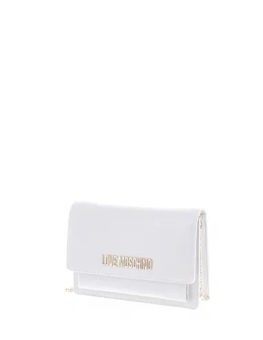 Pochette Love Moschino, avorio
