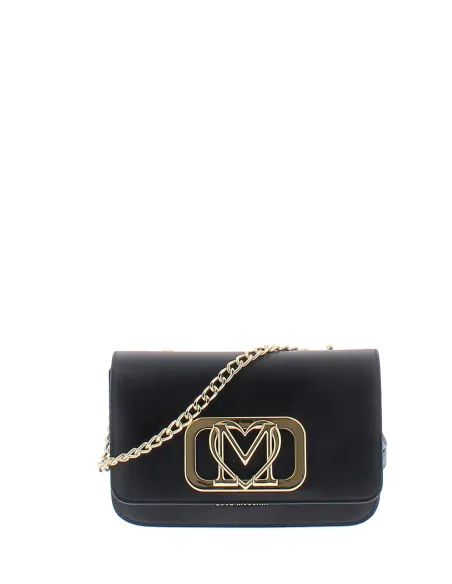 Women's bag with chain handle and removable shoulder strap Love Moschino