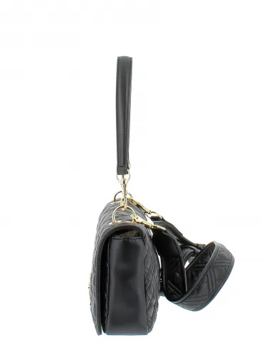 Borsa a spalla trapuntata Love...