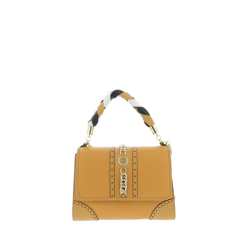 Women's bag with top handle and three compartments...