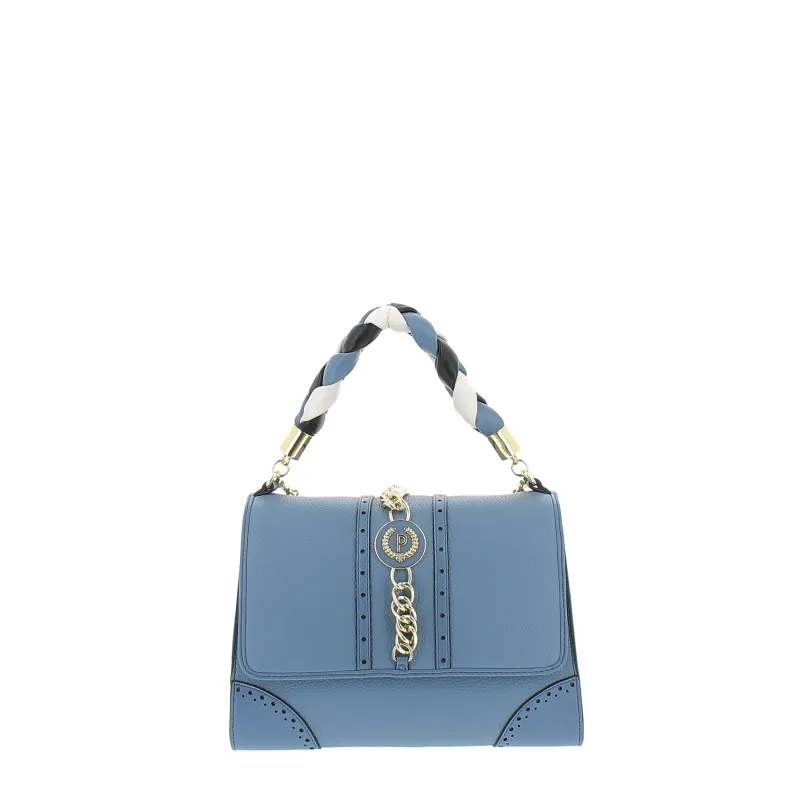 Women's bag with top handle and three compartments...