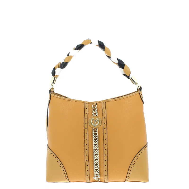 Pollini shoulder bag, ochre