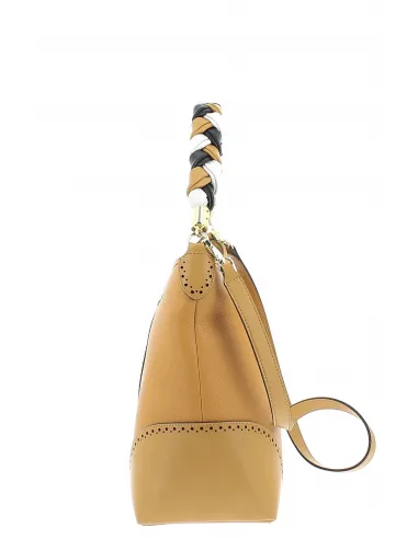 Pollini shoulder bag, ochre