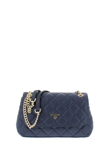 Quilted women's bag with flap...