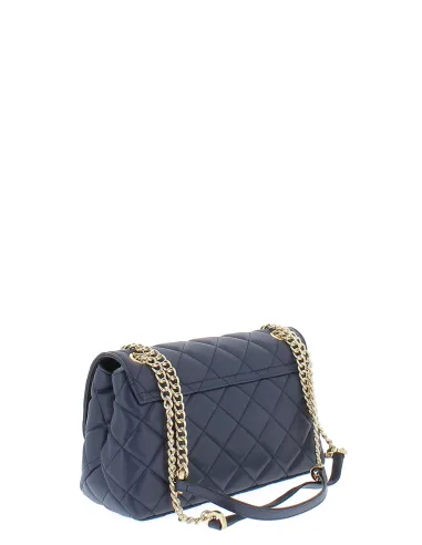 Quilted women's bag with flap...