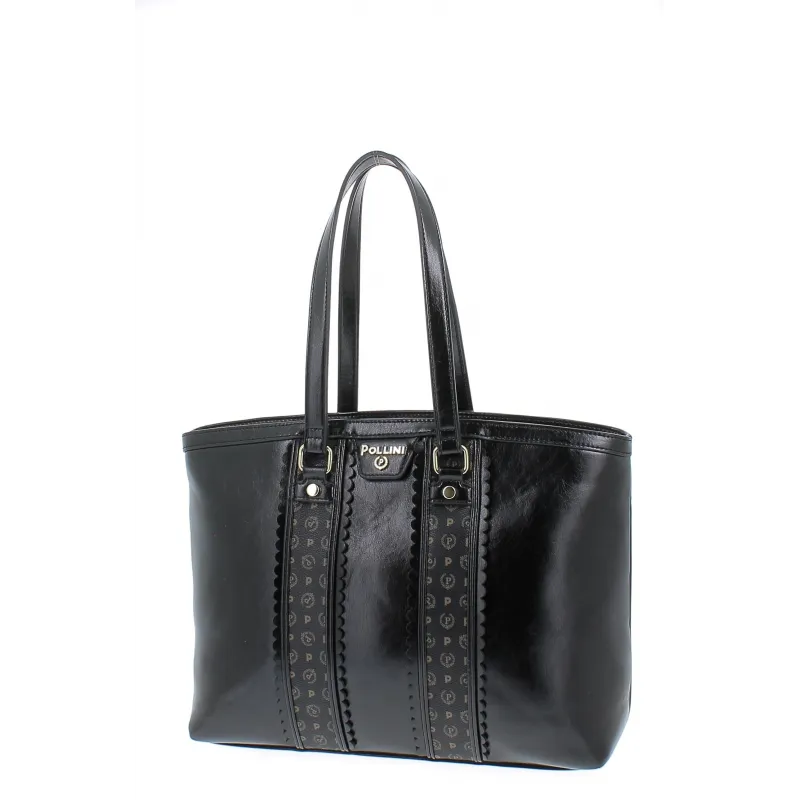Pollini shopping bag, black 2