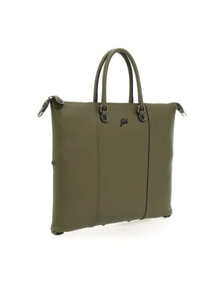 Borsa Gabs G3 Plus Taglia L in pelle, verde militare