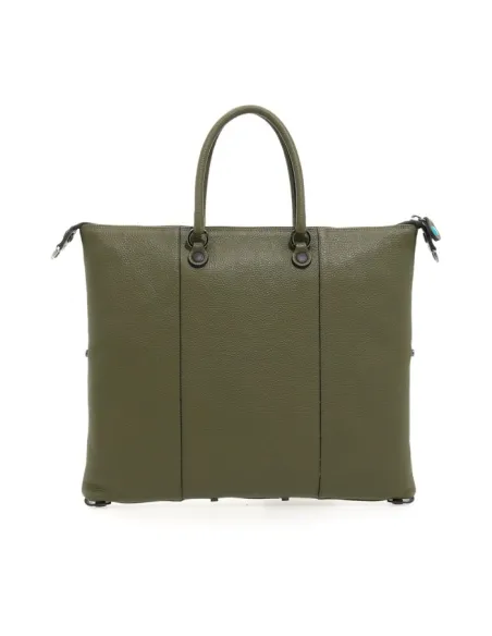 Borsa Gabs G3 Plus Taglia L in pelle, verde militare