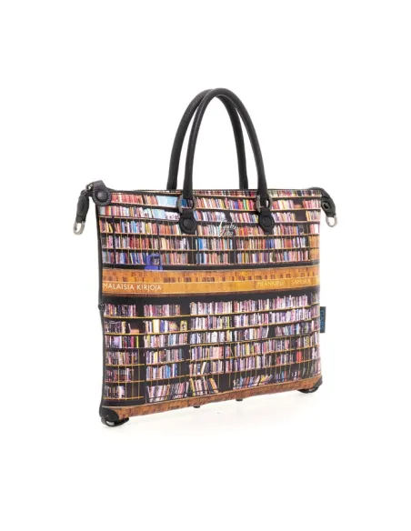 G3 Plus Gabs women's bag medium size, patterned Stockholm library