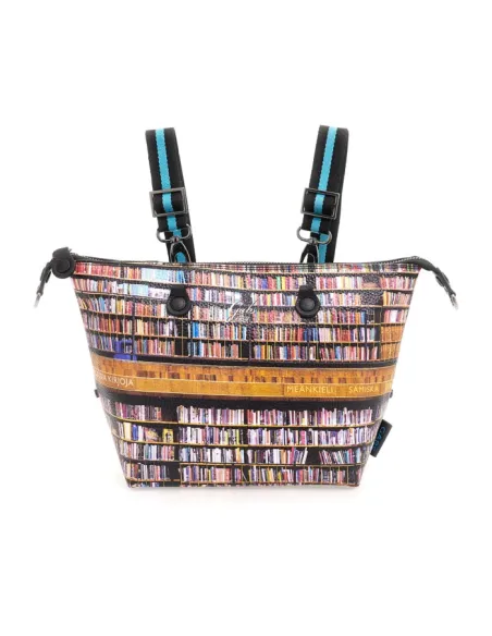 G3 Plus Gabs women's bag medium size, patterned Stockholm library