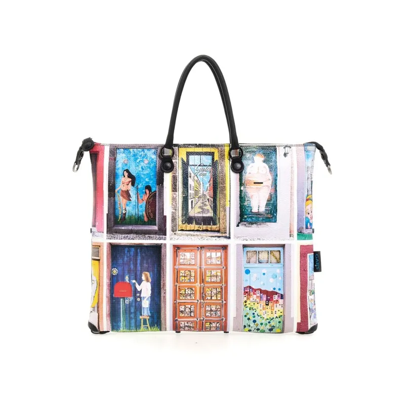 G3 Plus Gabs women's bag medium size, patterned Madera Mood