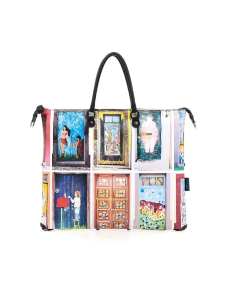 G3 Plus Gabs women's bag medium size, patterned Madera Mood