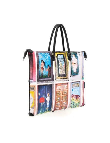 G3 Plus Gabs women's bag medium size, patterned Madera Mood