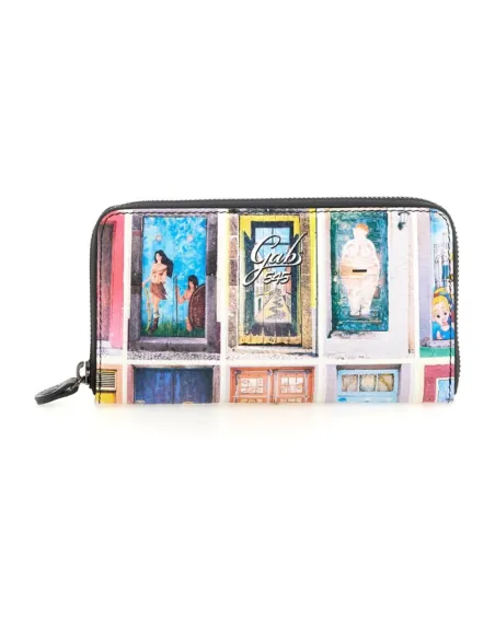 Gabs trip women's zipped wallet, Madera Mood