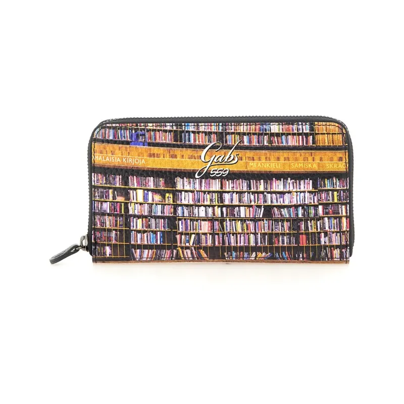 Gabs trip women's zipped wallet, Stockholm Library