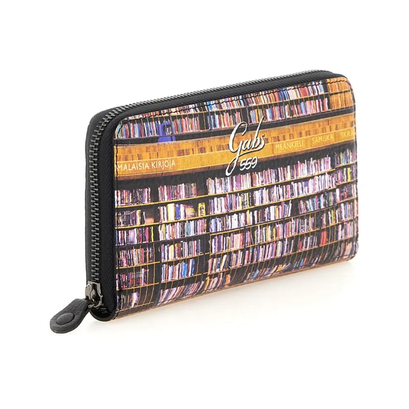 Gabs trip women's zipped wallet, Stockholm Library 2