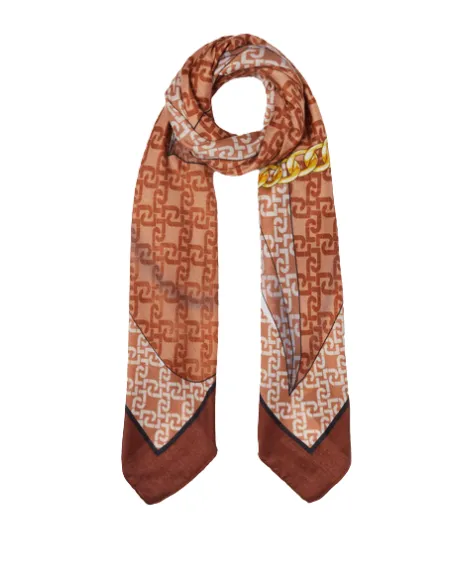 Foulard Liu Jo better, camel