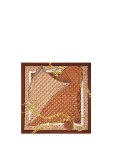 Foulard Liu Jo better, camel
