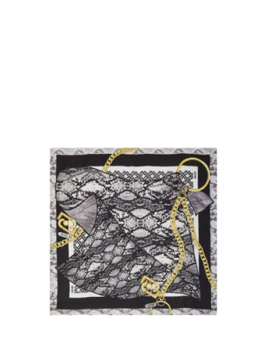 Foulard Liu Jo better, nero