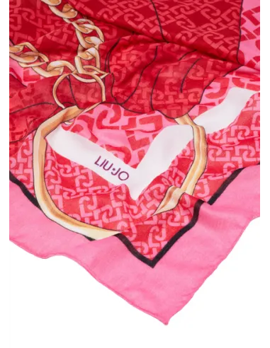 Foulard Liu Jo better, fuxia